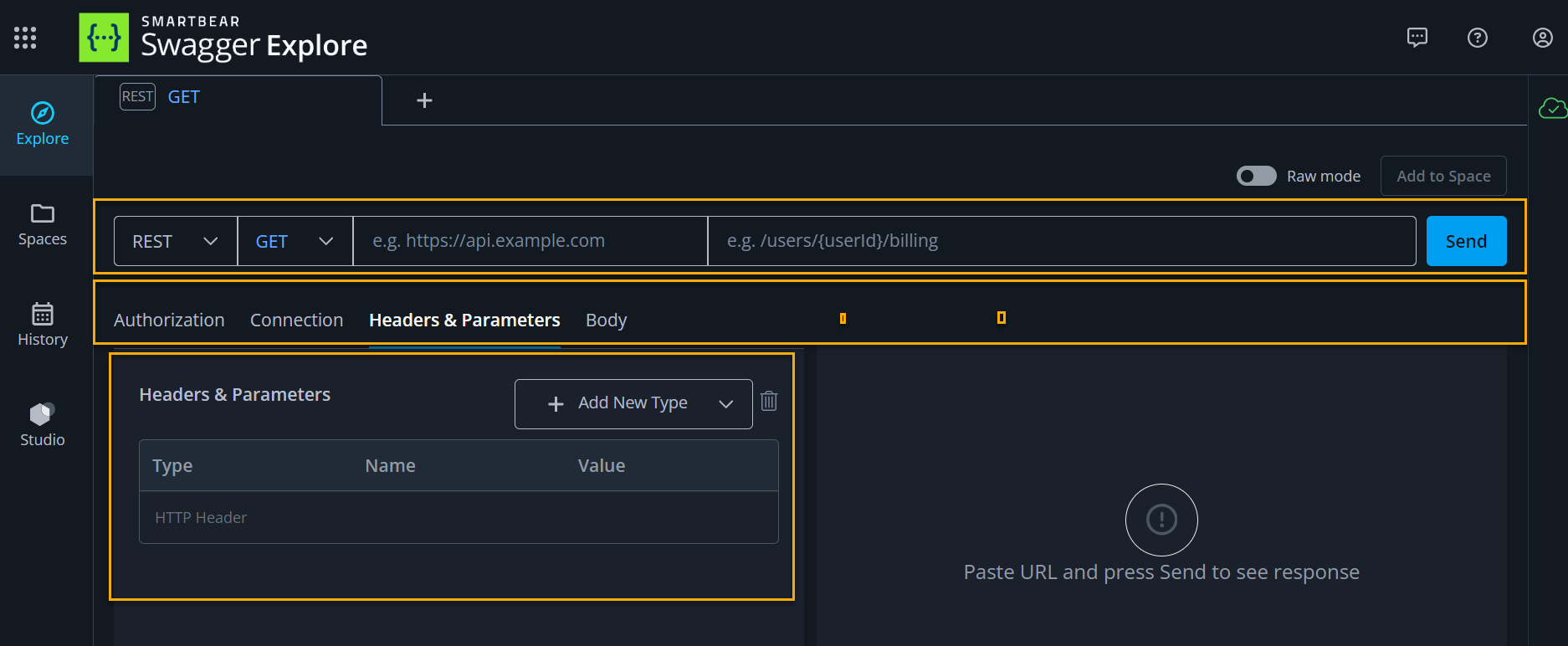 Explore Main Screen Explore Main Screen